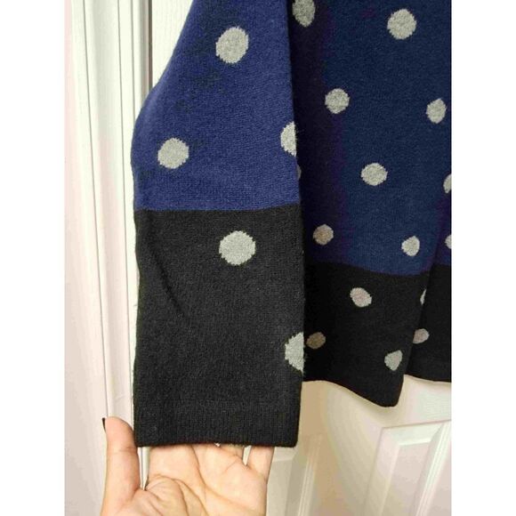 Madewell Merino Wool Polka Dot Sweater S - Picture 6 of 8